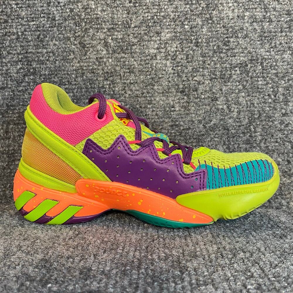adidas D.O.N. Issue #2 Prove 'Em Wrong Basketball Sneakers Kids Size 11 - Picture 2 of 8